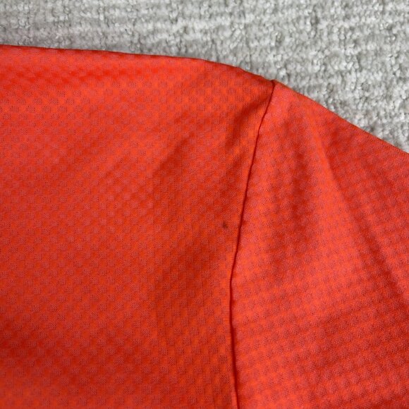 POC AVIP Cycling Jersey Women XL Orange & White Bike Jersey Back Pockets (Read) - Picture 15 of 16